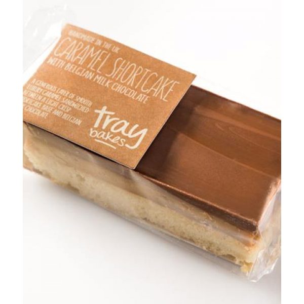 Traybakes Caramel Shortcake with Belgian Milk Chocolate