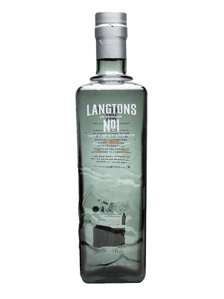Bottle of Langton's Gin