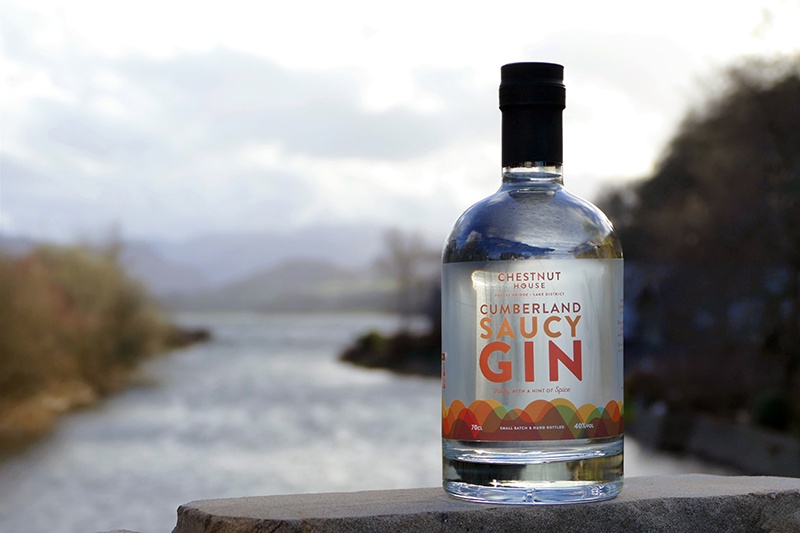 Cumberland Saucy Gin at Ullswater