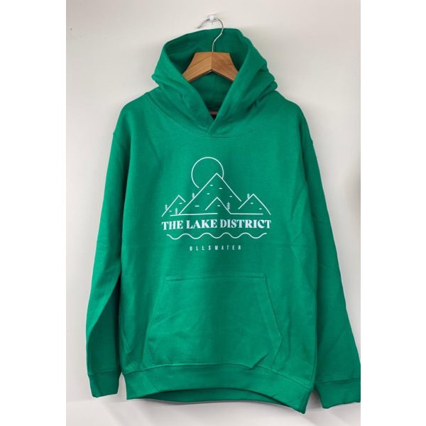 The Lake District Kids Hoodie 9-11 Years Kelly