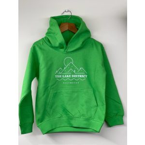The Lake District Ullwater Hoodie 3-4 Years Lime