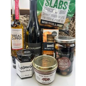 Cumbrian Wine and Nibbles Hamper