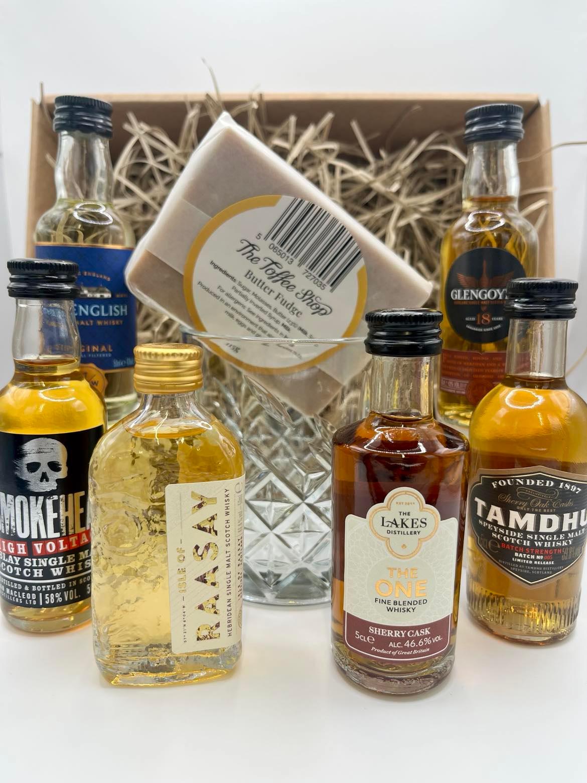Whisky Lovers Hamper with Toffee