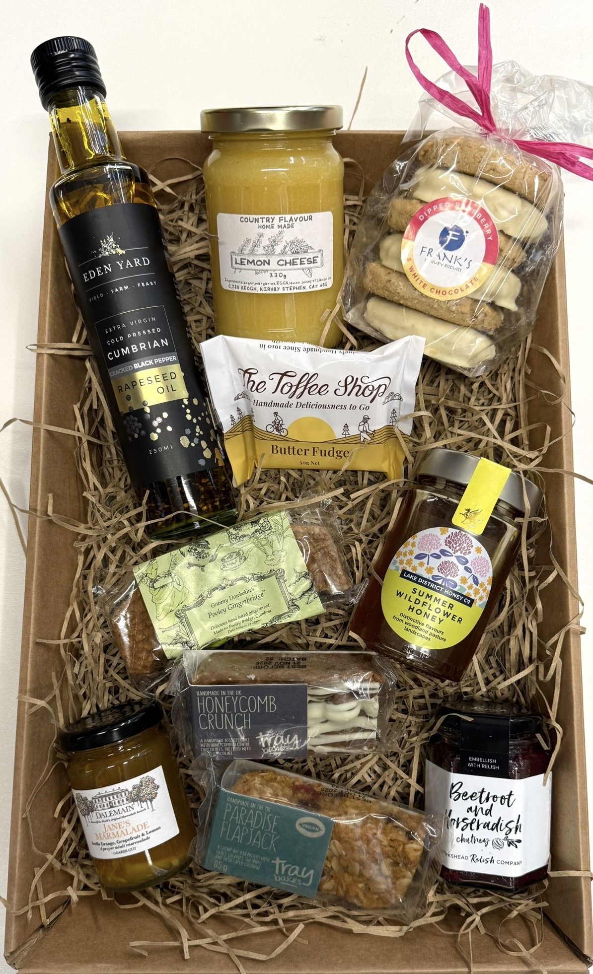 Taste Of Cumbria with a Twist Hamper