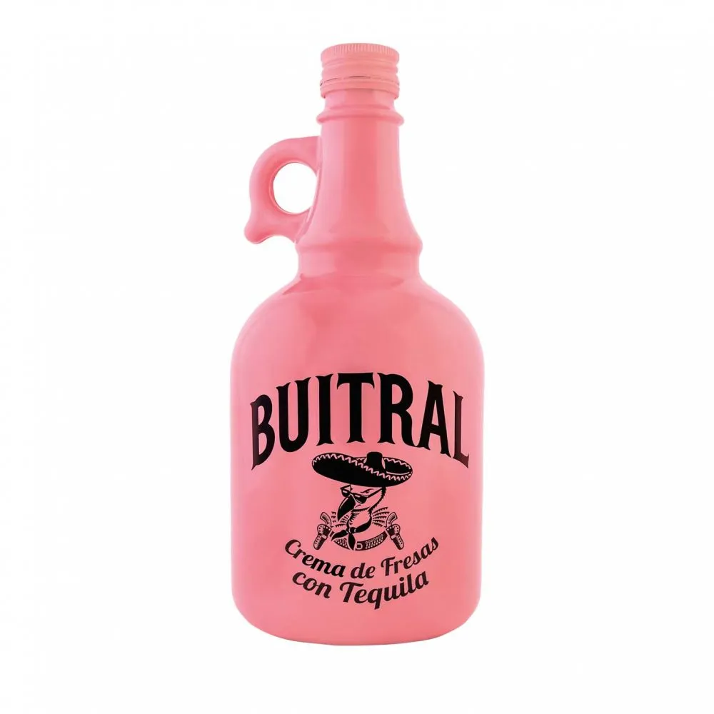 Buitral Strawberry Tequila Cream 70cl 17% ABV - Chestnut House Online