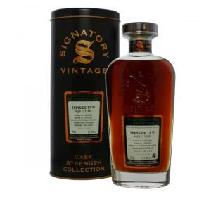 Signatory Speyside 17 Cask Strength 70cl 61% ABV