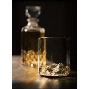 Gilded Peaks Scafell Pike Tumbler & Coaster Set