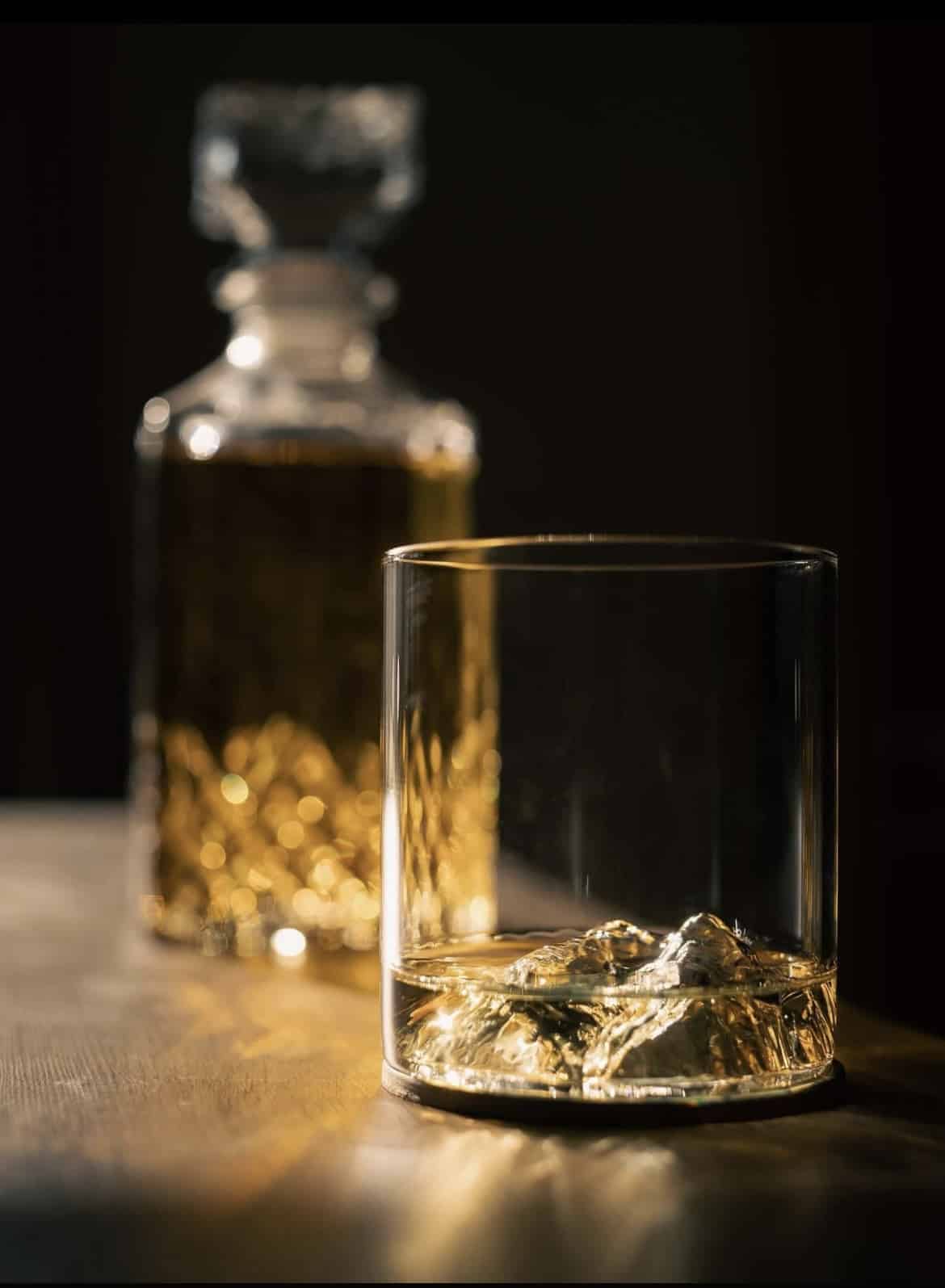 Gilded Peaks Scafell Pike Tumbler & Coaster Set