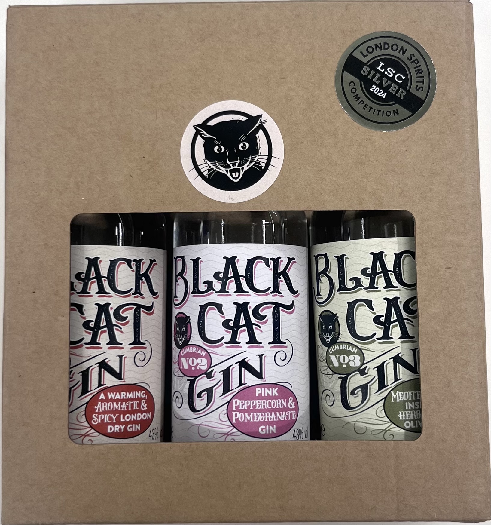 Black Cat Gin Trio