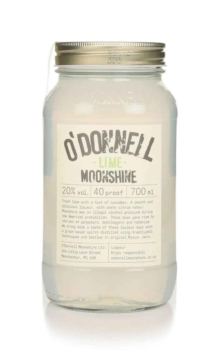 O'Donnell Moonshine Lime 70cl 20% ABV