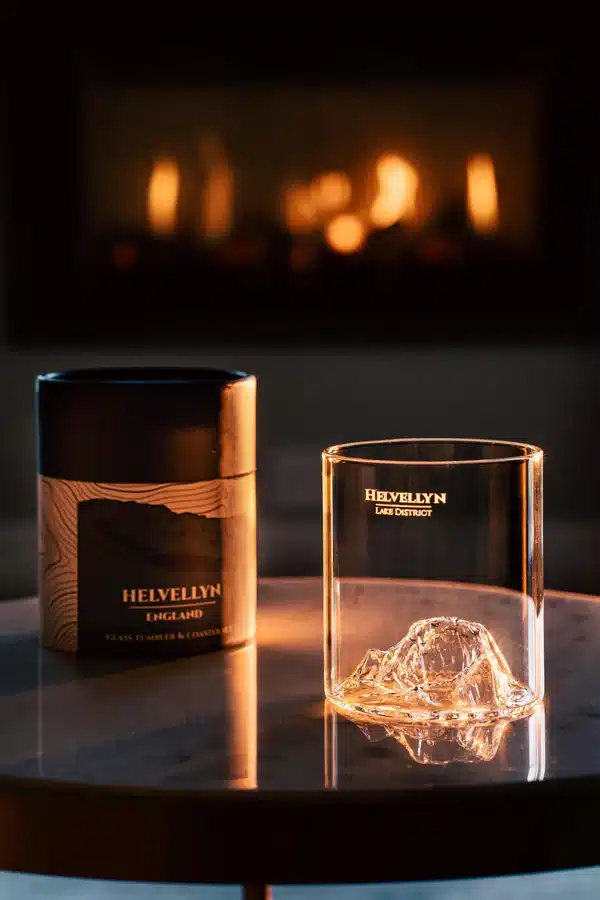 Gilded Peaks Helvellyn Tumbler & Coaster Set