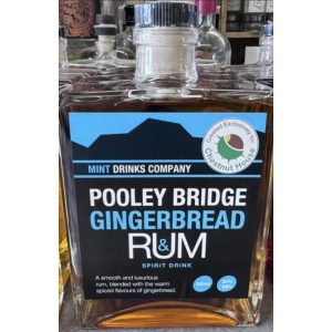 Mint Drinks Pooley Bridge Gingerbread Rum 50cl 20% ABV